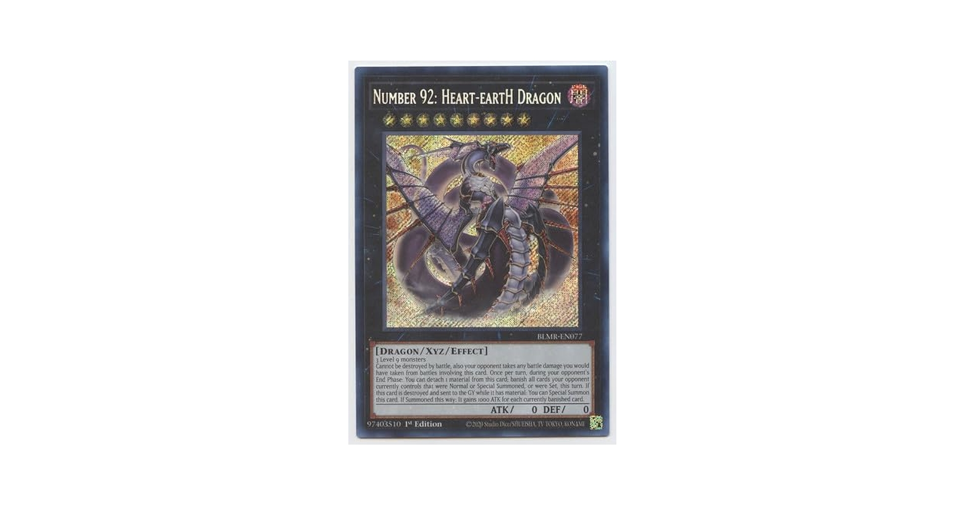 Amazon.com: Number 92: Heart-Earth Dragon - BLMR-EN077